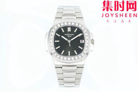 【T钻圈款】百达翡丽DDF鹦鹉螺5711系列 男士腕表 薄荷绿 丹东330一体机