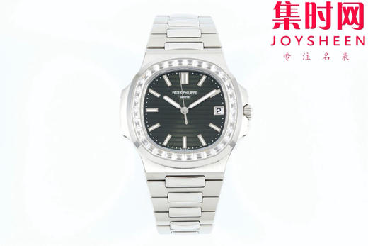 【T钻圈款】百达翡丽DDF鹦鹉螺5711系列 男士腕表 薄荷绿 丹东330一体机 商品图0