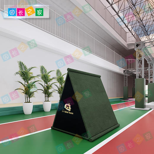 体能跑酷木质攀爬架 商品图3