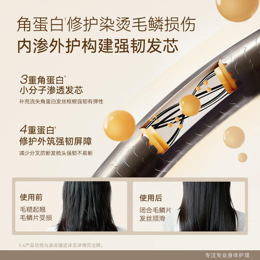 【任3件99元】【会员福利】水之蔻鱼子酱角蛋白修护霜发膜修护固色滋润合一  立现蓬弹水光发 商品图2