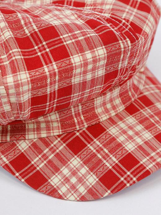 甜美格纹纽扣八角帽鸭舌帽-纪念日百货门店同款169265311 商品图2