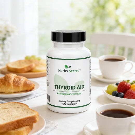 Herb's Secret THYROID AID甲状腺素胶囊120粒 商品图3