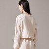 剩S/M/XL 芳外新款休闲卫衣时尚减龄百搭印花上衣女8I23CE1097 商品缩略图3