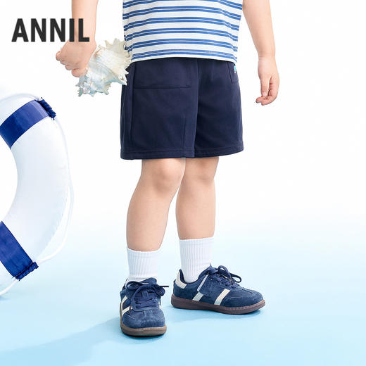 【实体店同款】男童全腰针织中裤夏季新款安奈儿童装XB626181 商品图2