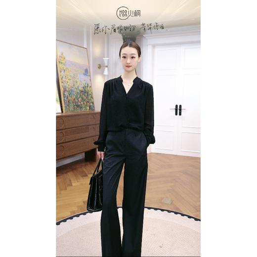 火桐hooton 高智精英 2026春季新款绵羊毛直筒西裤 商品图1