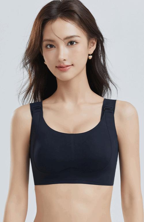 任意提阶梯智能肩带款显小提拉收副乳7档调节肩带固定杯不跑杯不空杯爆款内衣文胸 商品图1