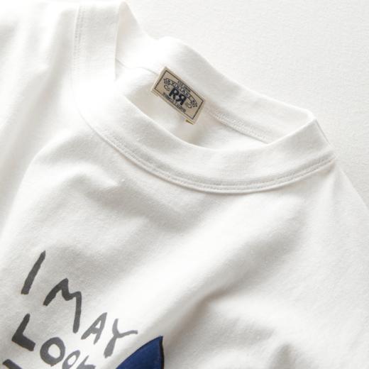 ROMI STUDIO"简约基础"汉麻混纺印花百搭圆领短袖T恤 RWCRSU5854 商品图3