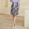 剩S/M 米思阳2025秋季新款气质优雅淑女碎花半身裙高腰修身包臀裙子0008 商品缩略图1