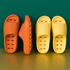 【拍一发二！其他色码请备注】【厚底洗澡浴室拖鞋】男家用室内软底家居速干漏水凉拖鞋女情侣防滑 商品缩略图3