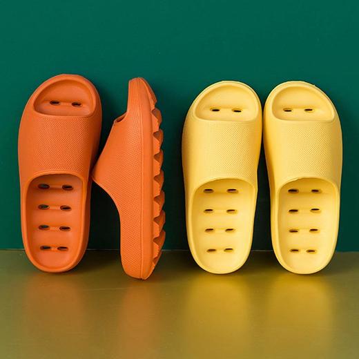 【拍一发二！其他色码请备注】【厚底洗澡浴室拖鞋】男家用室内软底家居速干漏水凉拖鞋女情侣防滑 商品图3