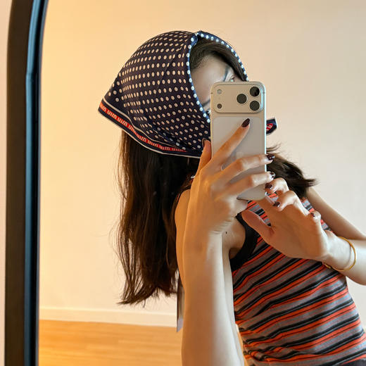 ROMI STUDIO“休闲百搭”16针高密复古条纹四季打底背心RWDSS62581 商品图1