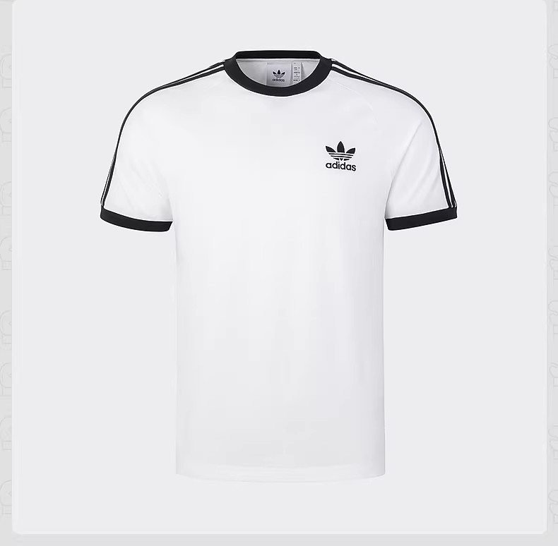 阿迪达斯  短袖圆领T恤