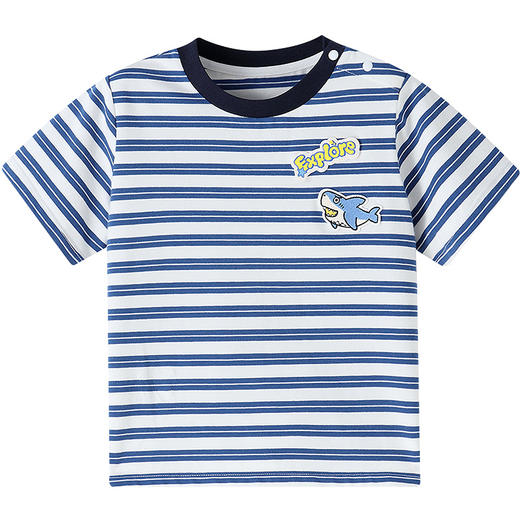 【实体店同款】男童圆领短袖针织衫夏季新款安奈儿童装XB621159 商品图6