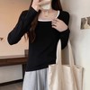 特价出！通勤穿搭神器！百搭方领长袖T！ 商品缩略图2