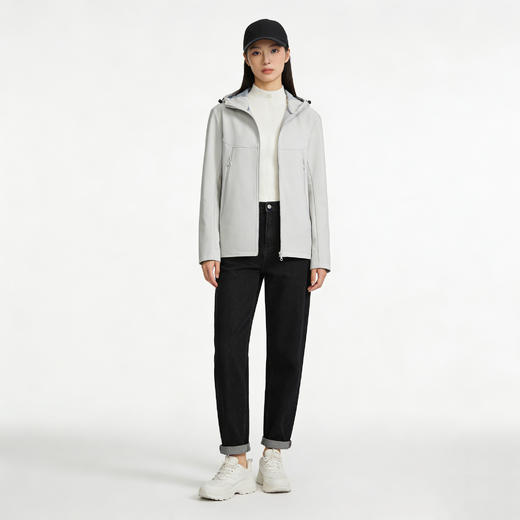 凯*石M8同款 全天候硬核户外连帽男女款软壳衣 商品图10