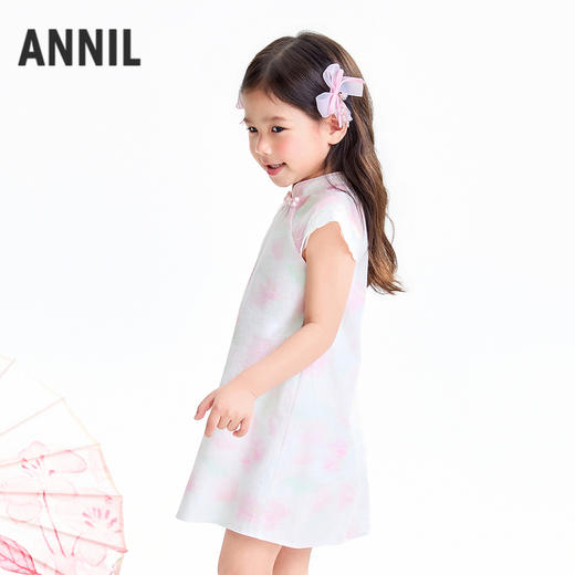 【实体店同款】女童连衣裙夏季新款安奈儿童装XG623125 商品图2
