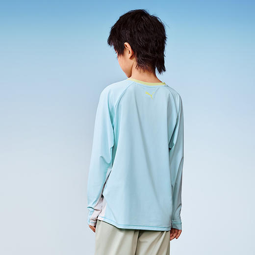 PUMA彪马童装2026夏季新款儿童男童长袖T恤速干透气 商品图3