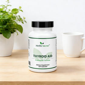 Herb's Secret THYROID AID甲状腺素胶囊120粒