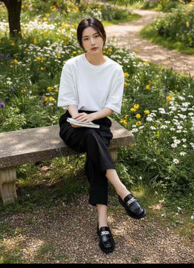 【秒杀价已调 直接拍】健乐士2026新款 GEOX女 经典 乐福鞋