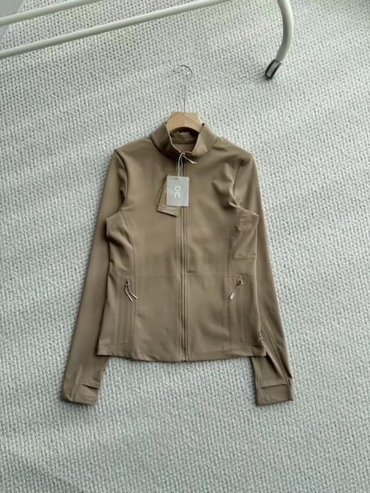 F031212女子修身纤薄柔软裁剪休闲立领夹克外套 商品图11