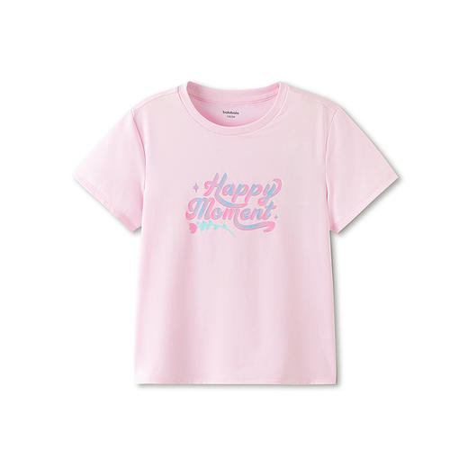 【balaOne】巴拉巴拉童装女童短袖t恤儿童2026新款夏速干甜美上衣 商品图4