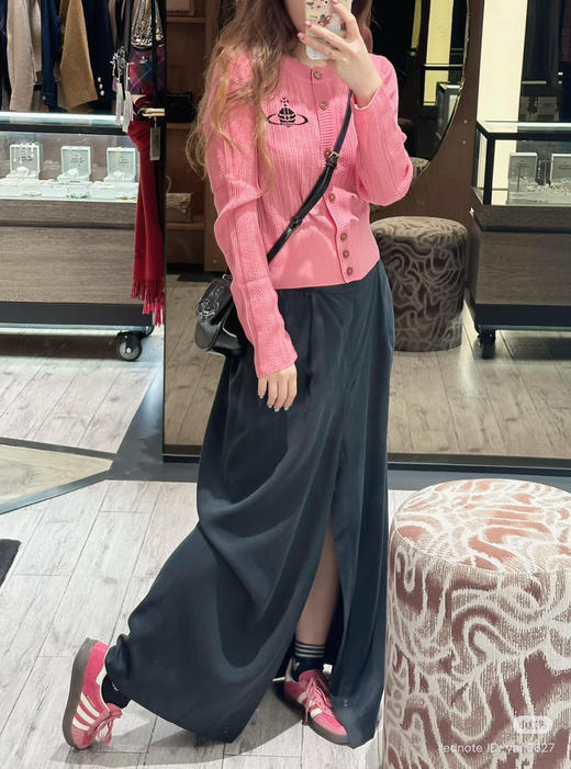 312-6 纯原尾货 土星刺绣 时髦针织小开衫 商品图13