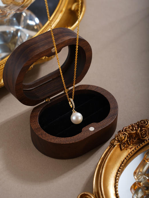 子佩集【光启时刻】银S925珍珠惜王妃吊坠【K2352】双色吊环(不含链)2602 商品图8