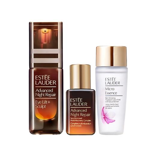 雅诗兰黛小棕瓶微雕眼霜15ml+小棕瓶精华15ml+樱花原生液30ml 香港直邮 商品图10