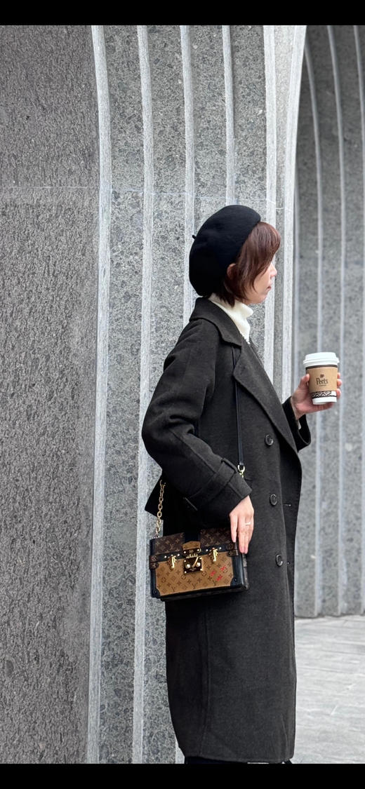 Trunk Clutch 软盒子 拼色老花 涂鸦 小号 斜挎包 商品图2