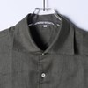SDSA男装2026新款高贵轻奢极简风纯色亚麻长袖衬衫百搭时尚衬衣 商品缩略图1