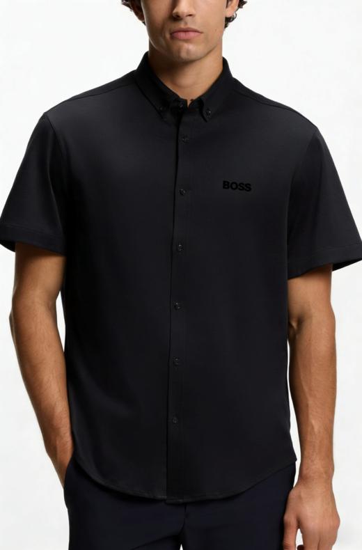 极简通勤风 B0S 速干短袖衬衫 TX594 商品图0