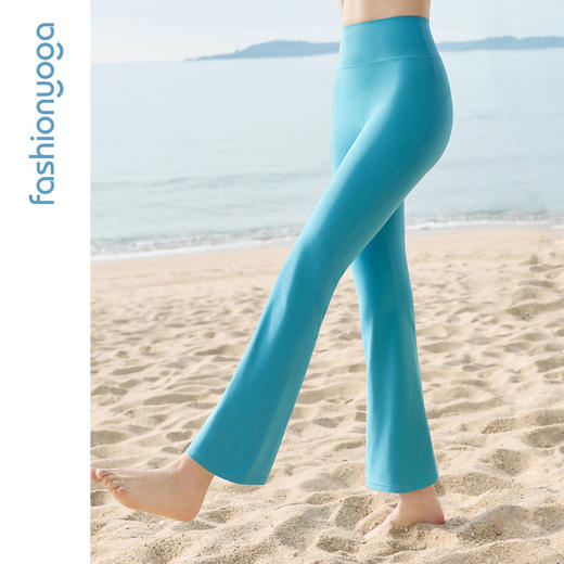 凡圣瑜伽微喇无尴尬线九分裤FC16904W 商品图8