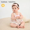 【balaOne】巴拉巴拉宝宝包屁衣婴童女童三角衣2026款夏装甜美萌 商品缩略图0