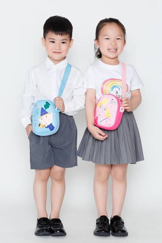 清仓❗❗真能“减负”的儿童背包，轻便小巧【班班和莉莉儿童背包斜挎包】护脊＋颜值双在线👊🏻 ✅轻盈包身，加宽肩带，释放双肩压力，保护脊椎  商品图5