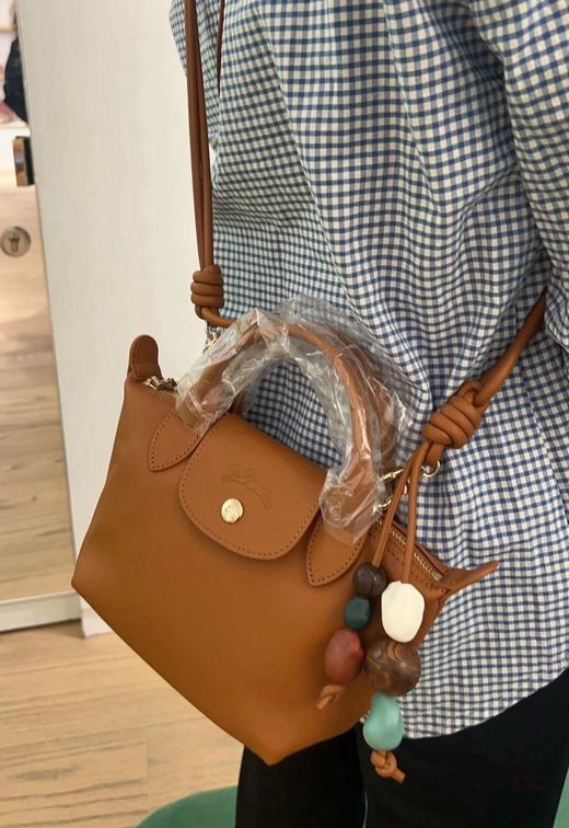 LC珑骧 牛皮Le Pliage Xtra XS串珠手提包迷你饺子包休闲斜挎包 特惠 Z-15866 商品图11