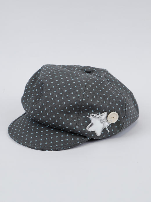 复古波点云朵帽鸭舌帽-纪念日百货门店同款169293566 商品图4