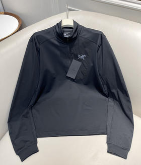 鸟家RHO LT ZIP NECK男士半拉链抓绒长袖衫031201