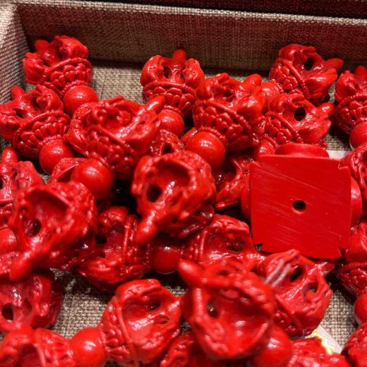 100元/颗朱砂散珠 商品图6