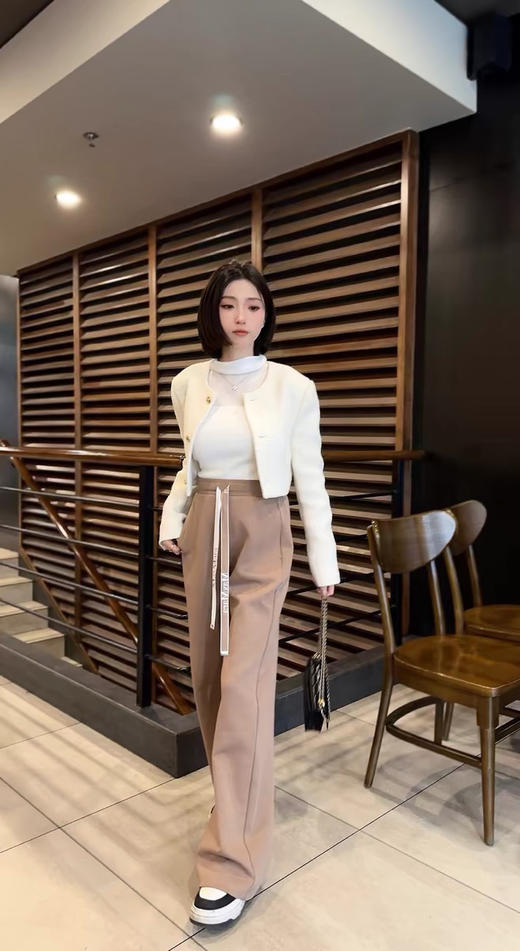 【秒杀价已调 直接拍】一折秒杀 MAX 女士抽绳 厚款 阔腿长裤 商品图14