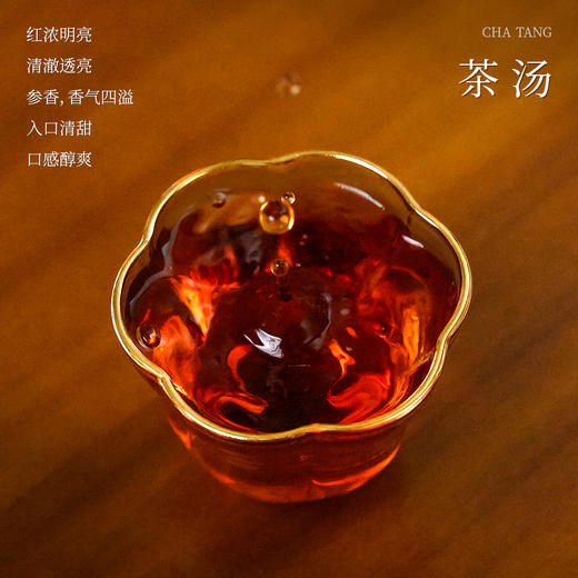 懂茶帝老六堡茶非遗老师韦洁群传统六堡茶工艺2019年甜参100g 商品图2