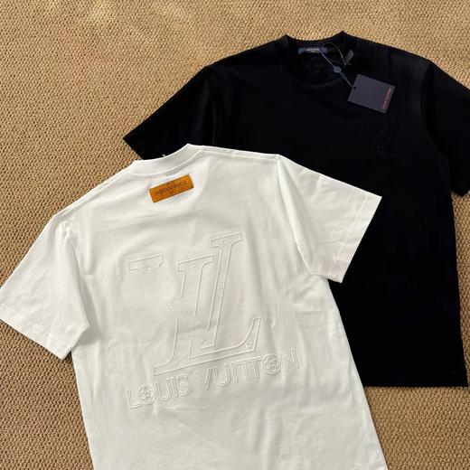 F031243新款简单时尚活力字母logo印花慵懒随性圆领短袖T恤 商品图2