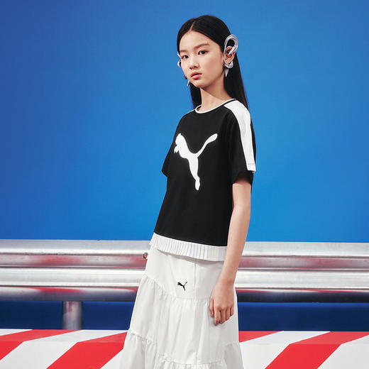 PUMA彪马童装2026夏季新款儿童女童短袖T恤吸湿速干时尚 商品图2