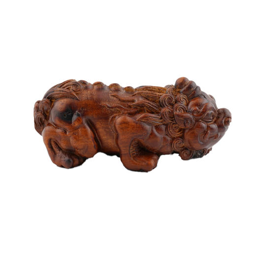 雷枣木貔貅招cai摆件手把件日常盘玩好物 商品图5