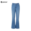 波顿女士春秋季高腰微喇叭牛仔长裤｜合身弹力不紧绷，复古版型穿出好比例LE516126 商品缩略图5