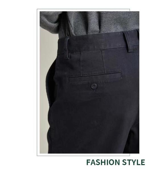 【直发】圣大保罗秋冬男士特柔棉弹合身收脚直筒裤DPWWPM22A331 商品图2