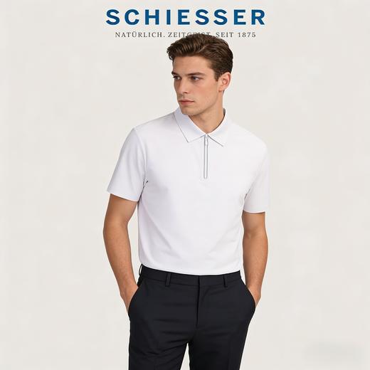【时尚外穿POLO】舒雅男士运动休闲速干面料POLO领短袖上衣 39/26943U 商品图4