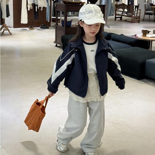 二店y 【喜慕5185】 可亲子， 潮酷感 ，防风防水 儿童宝藏冲锋衣外套 商品图5