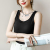 C2-【2件装】韩版亲肤圆领吊带背心女内搭外穿纯色基础百搭打底T恤   玲珑有致+心悦疏影 商品缩略图1