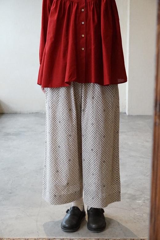 The last flower of the afternoon 定番款喇叭袖衬衫 商品图4