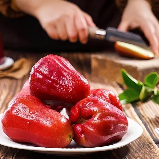 果岭菁礼 海南三亚有机黑金刚莲雾 清甜脆爽多汁新鲜应季仙女果水果 顺丰包邮 商品图4